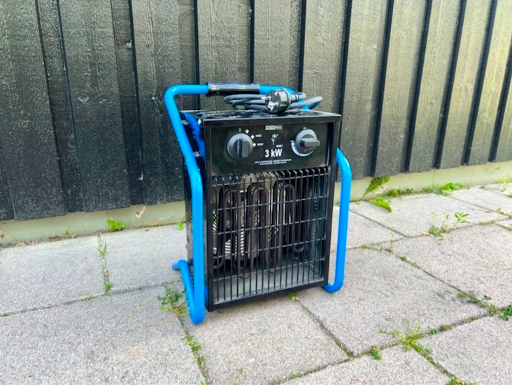 Värmefläkt 3kw - 230v