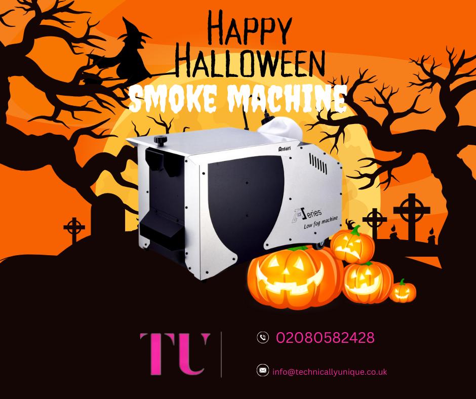 Halloween - low fog machine - delivered
