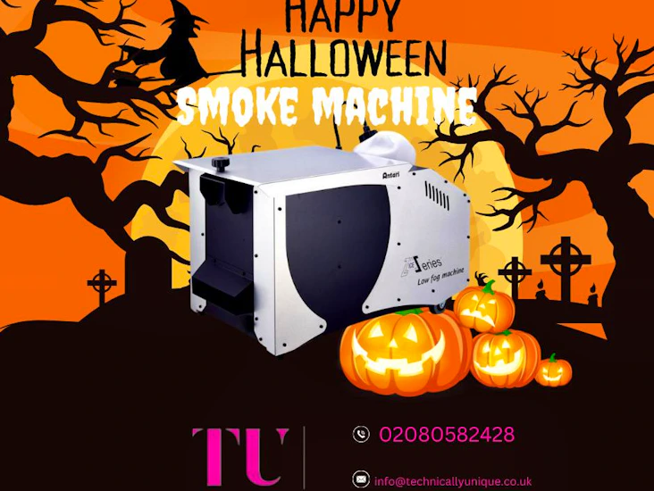 Halloween - low fog machine - delivered