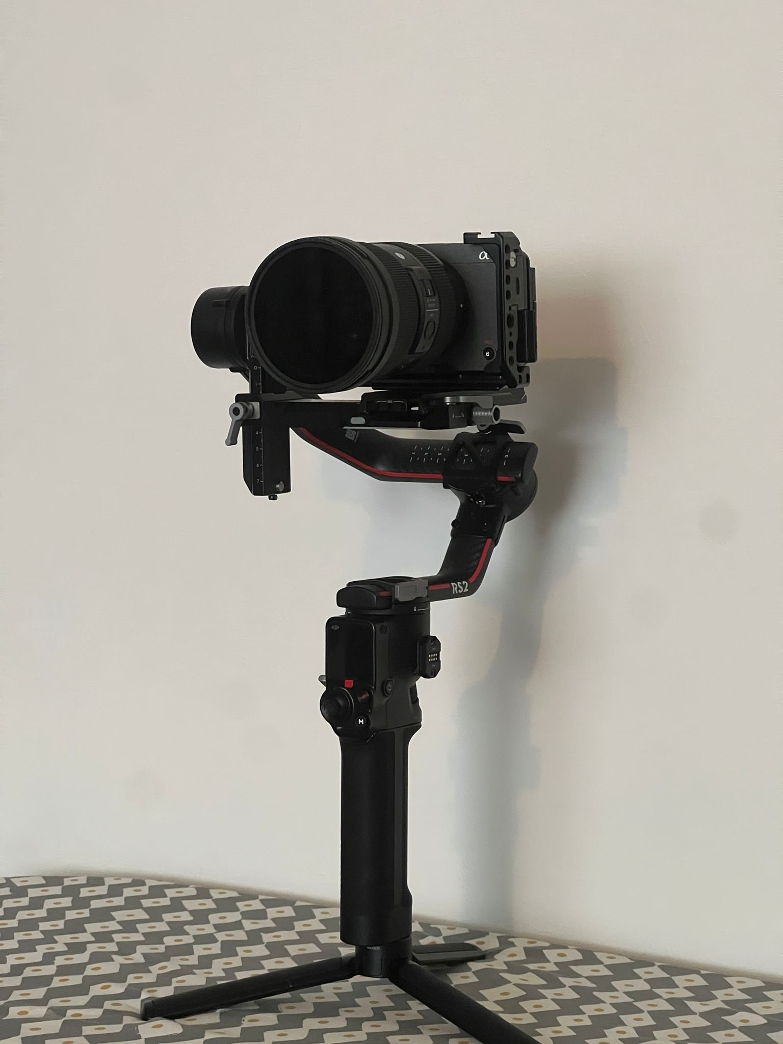 Complete kit sony fx3 + sigma 24-70mm + dji ronin rs2