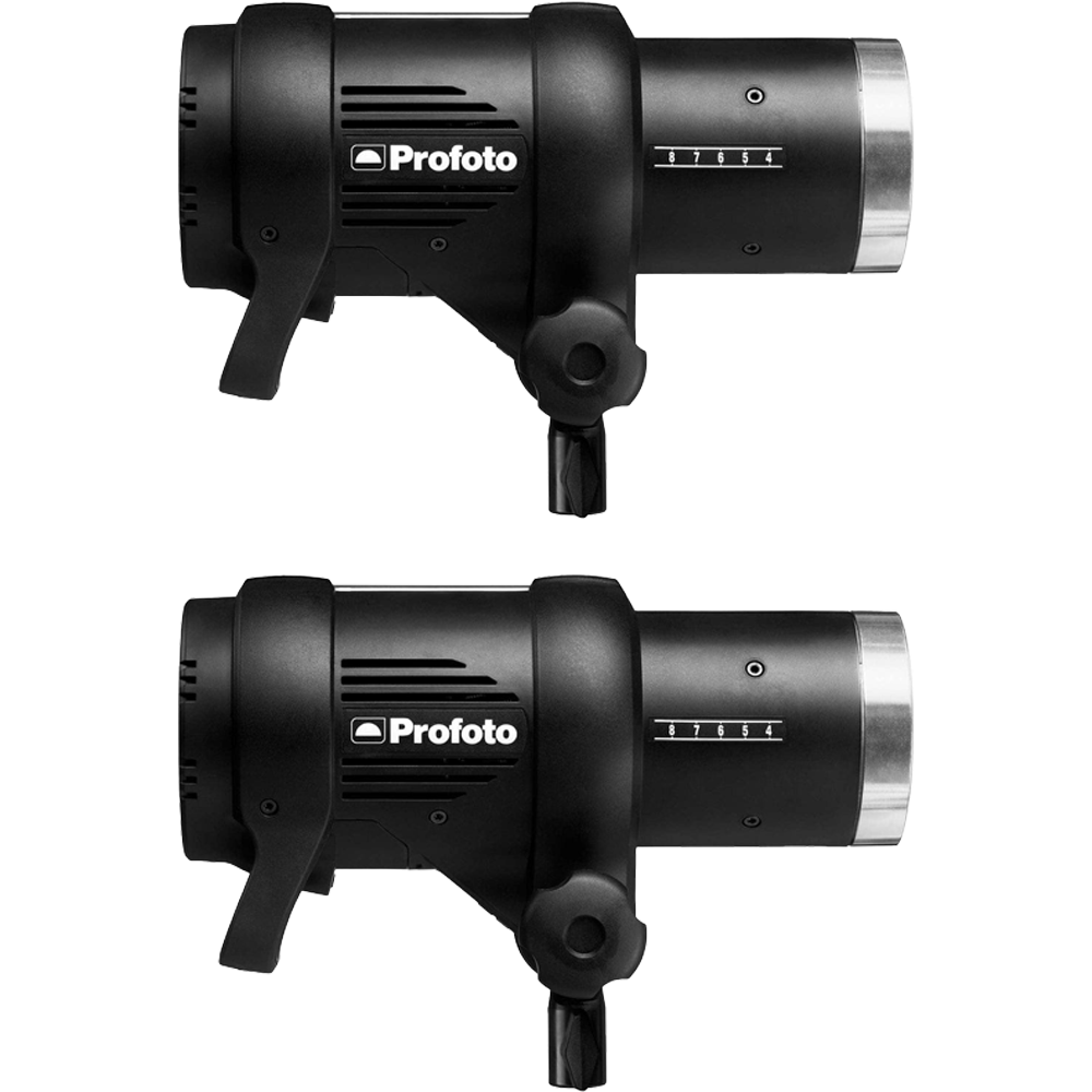 Profoto d1 air 500w/s monolight twin head set 