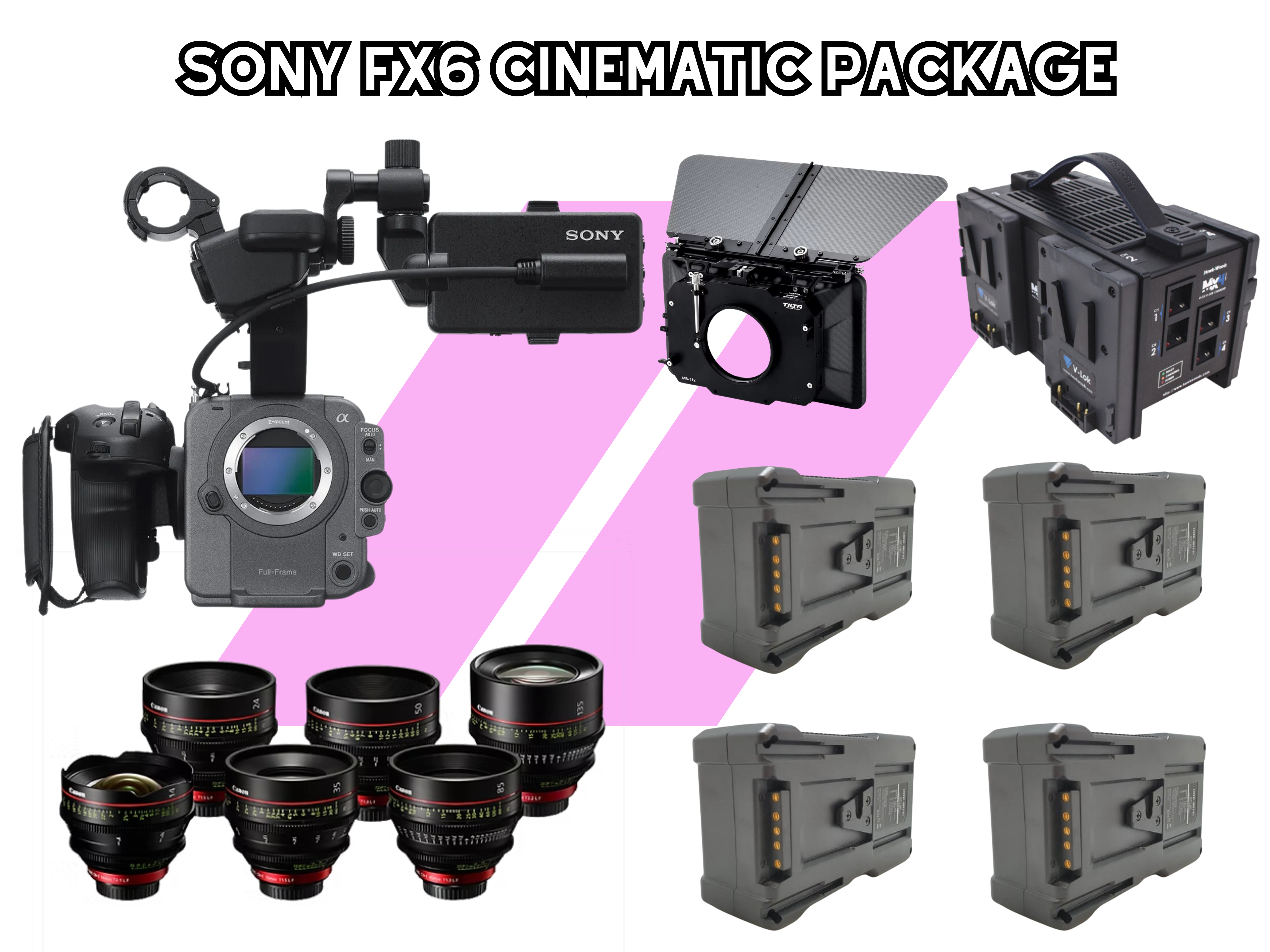  sony fx6 cinematic package