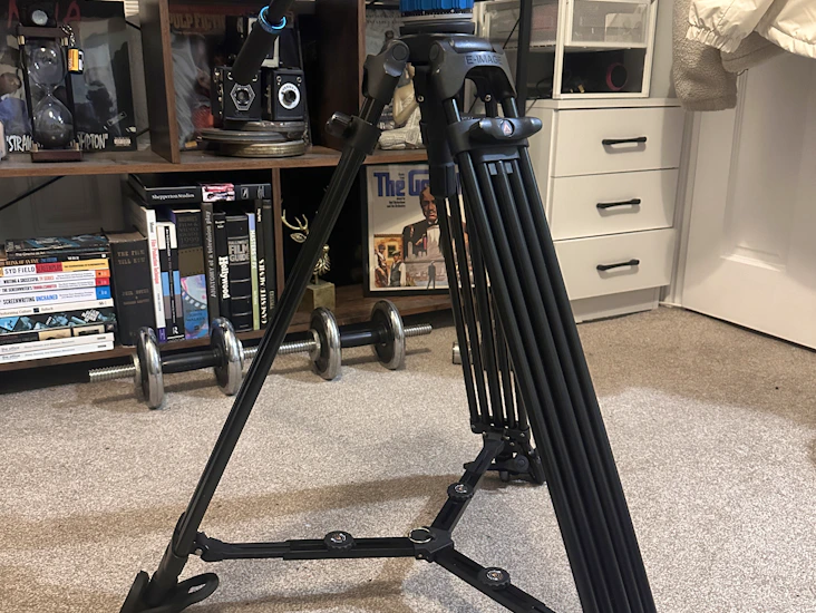 Benro s6pro gimbal head + e-image tripod legs for hire -