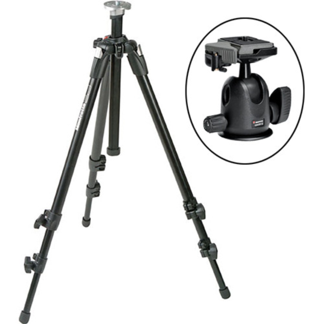 Manfrotto tripod med ballhead