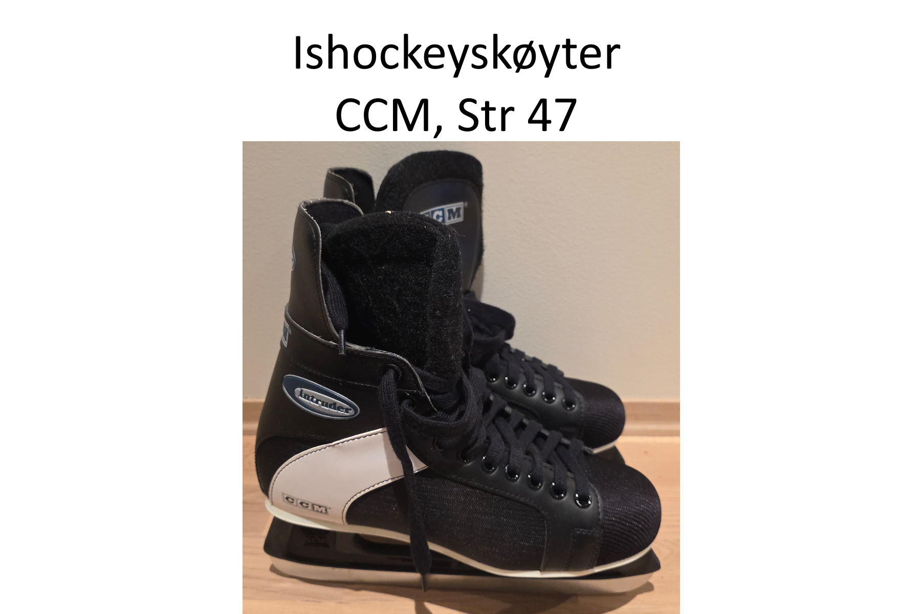 Ishockeyskøyter ccm, str 47