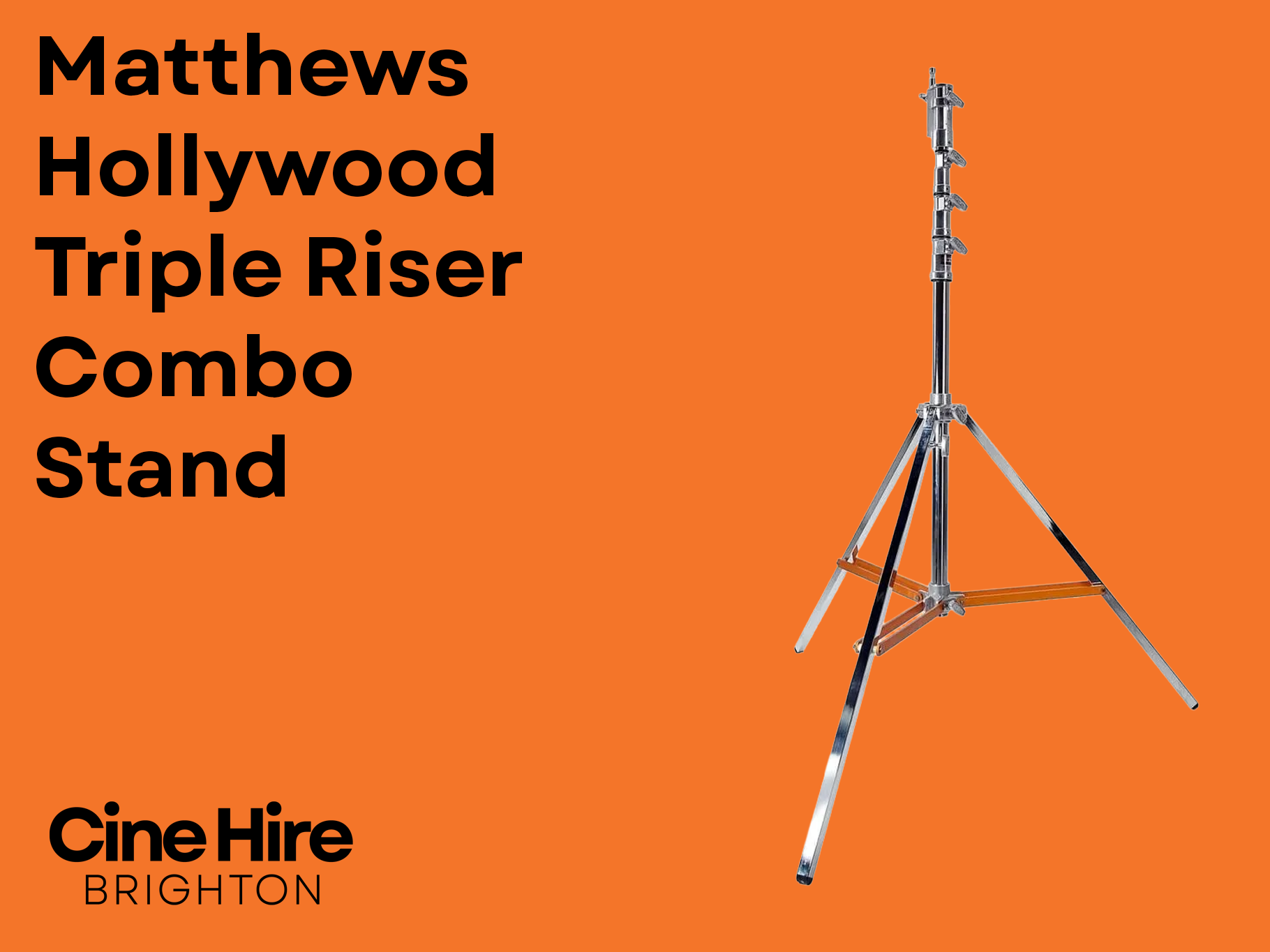 Matthews hollywood triple riser combo stand