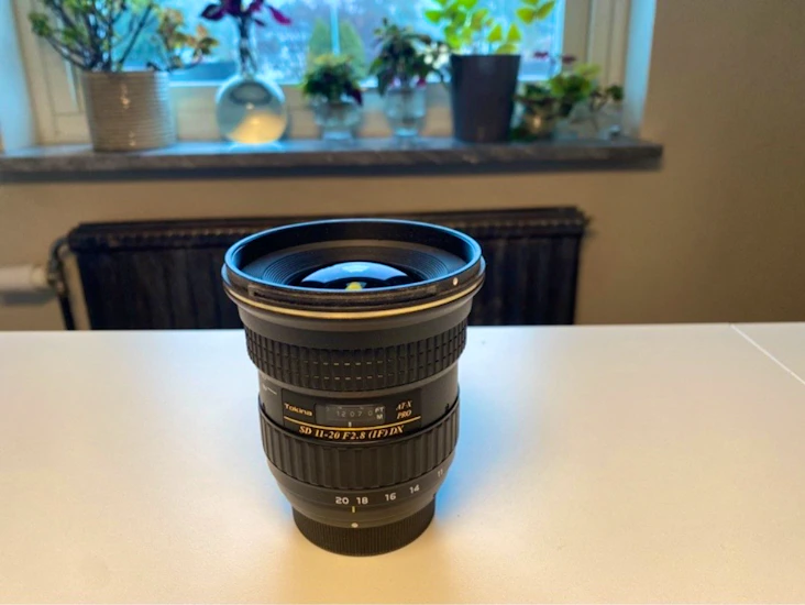 Tokina 11-20:2,8 at-x pro vidvinkelobjektiv