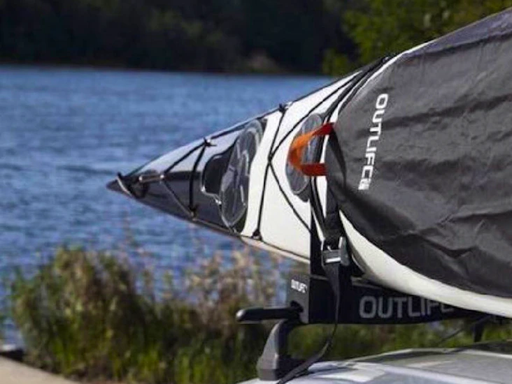 Kajakhållare många bilar.