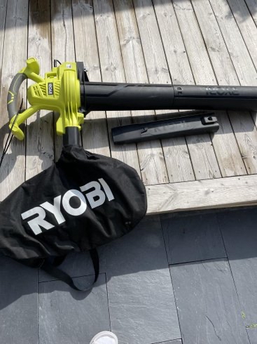 Ryobi lövblås och lövsug