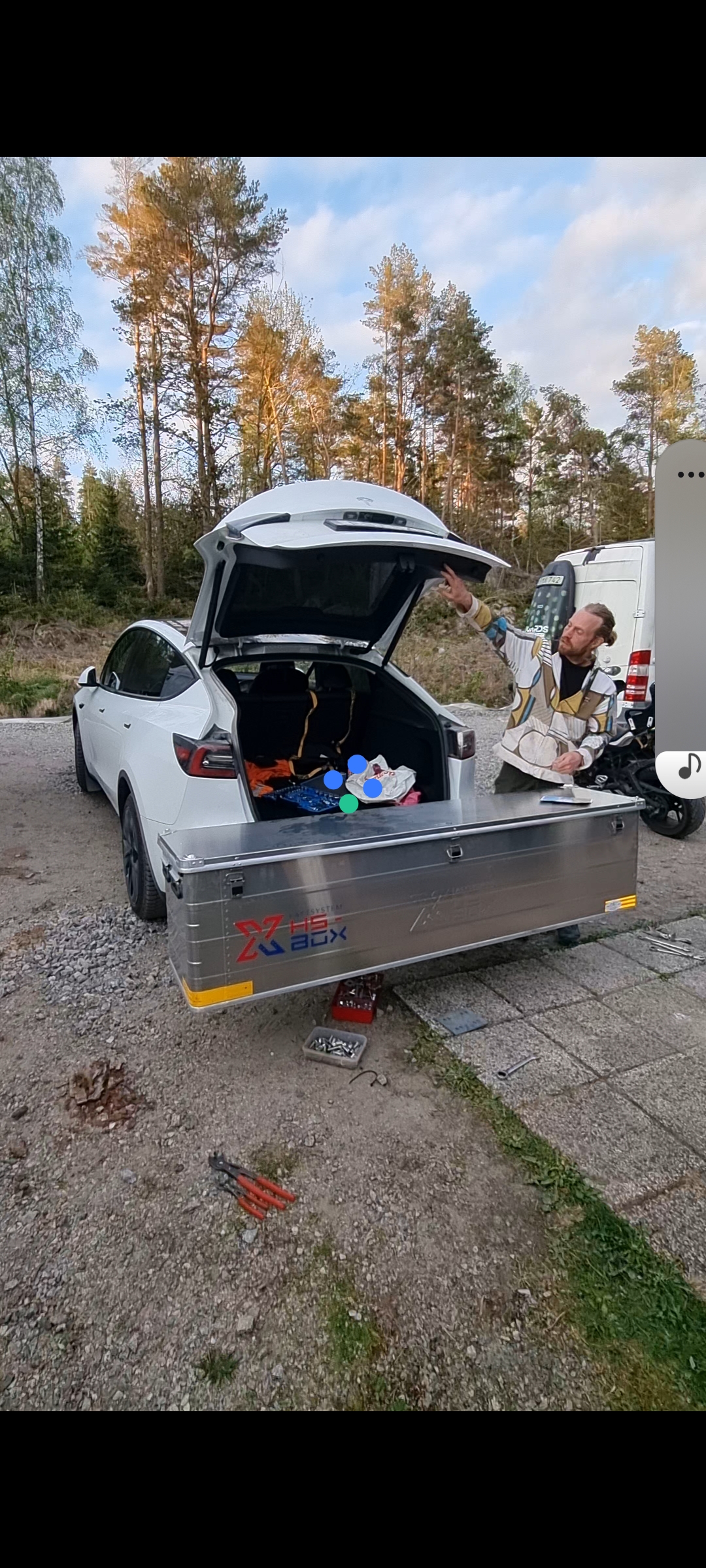 Bakbox istället för takbox