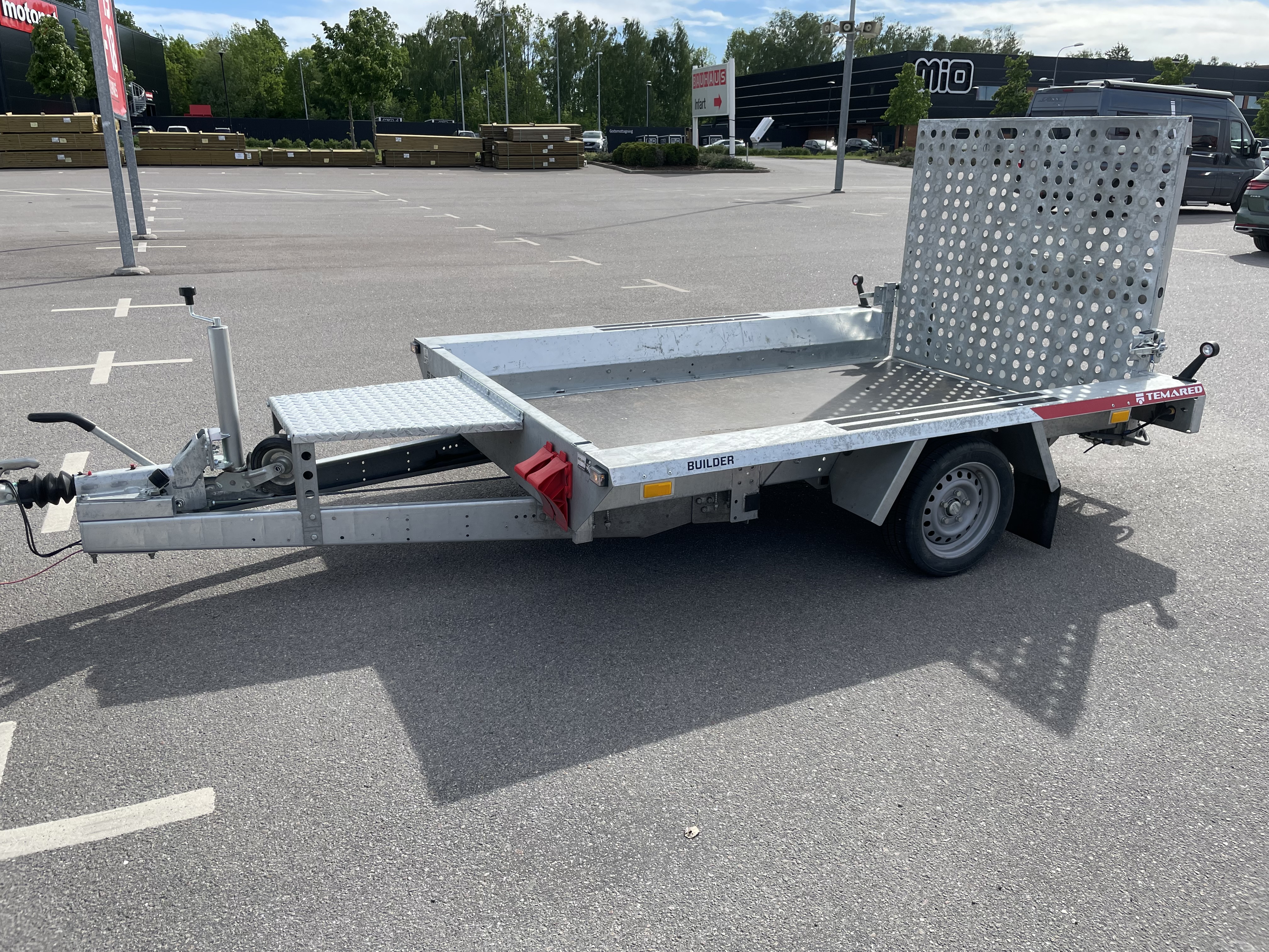 Maskinsläp 1800kg temared builder 3 (2025)