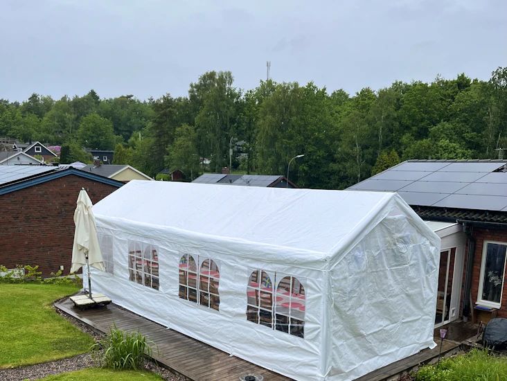 Robust partytält 8x3m