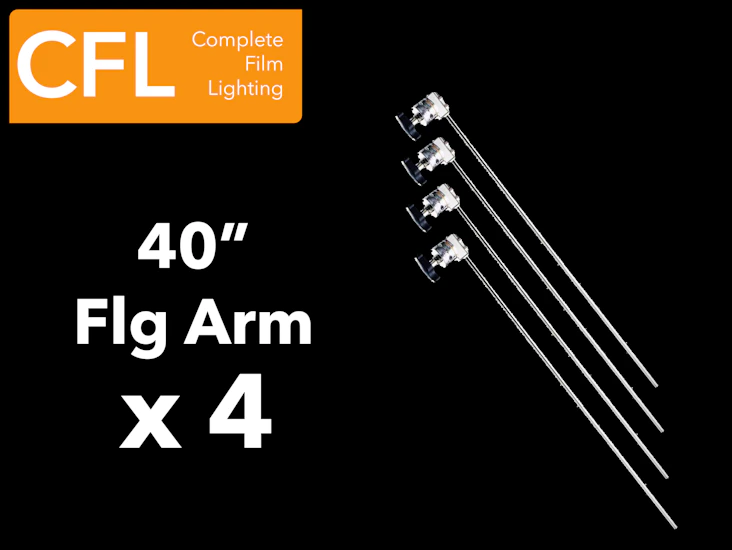 40" flag arm x 4
