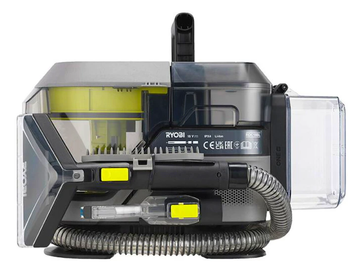 Ryobi swift clean, batteridriven med dubbla batterier