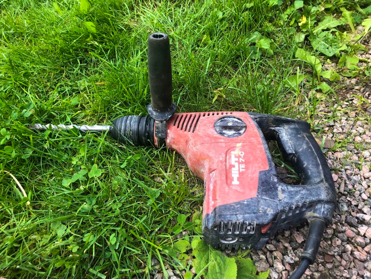 Hilti betongborrmaskin