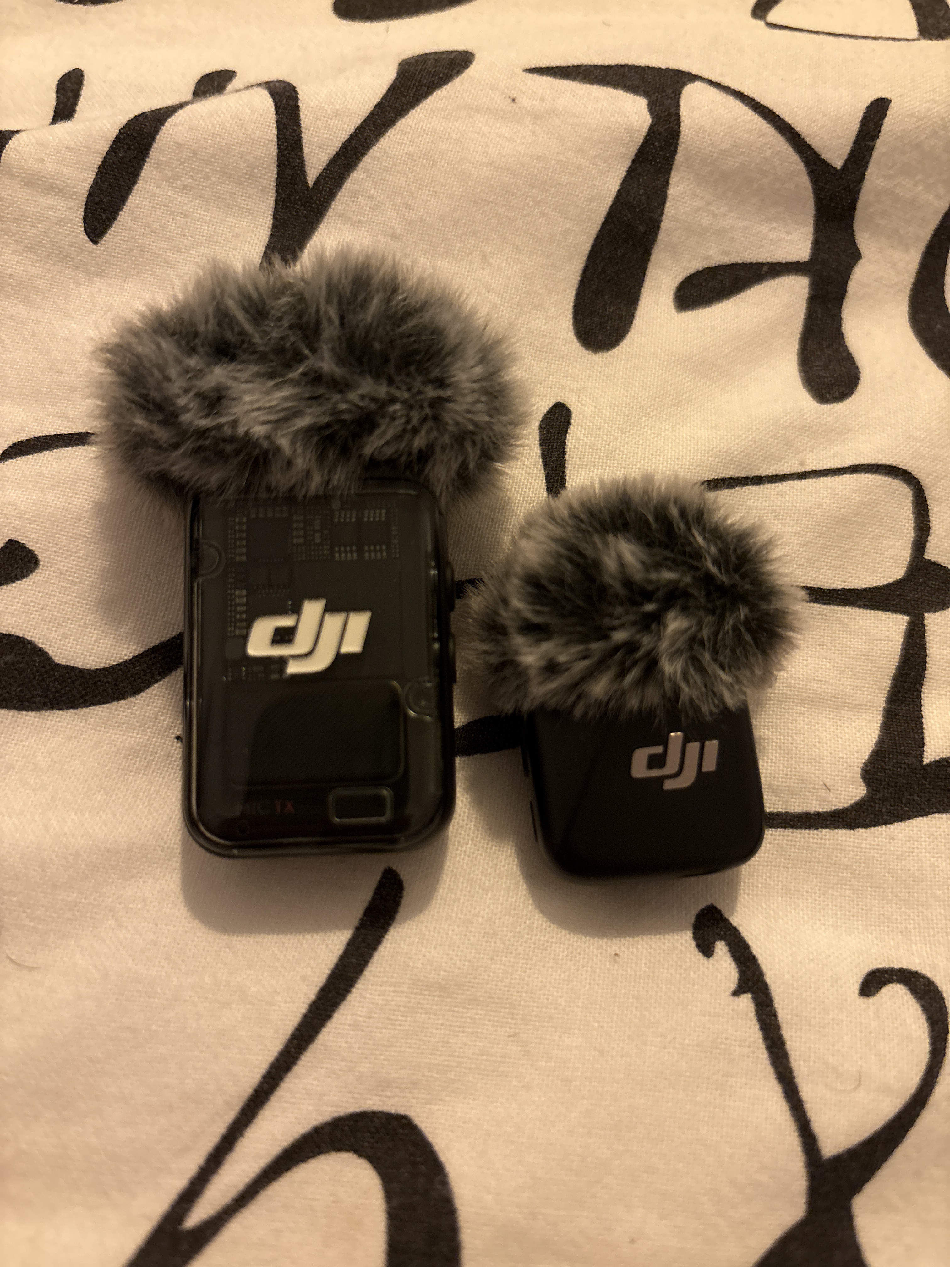 Dji mics and transmitter