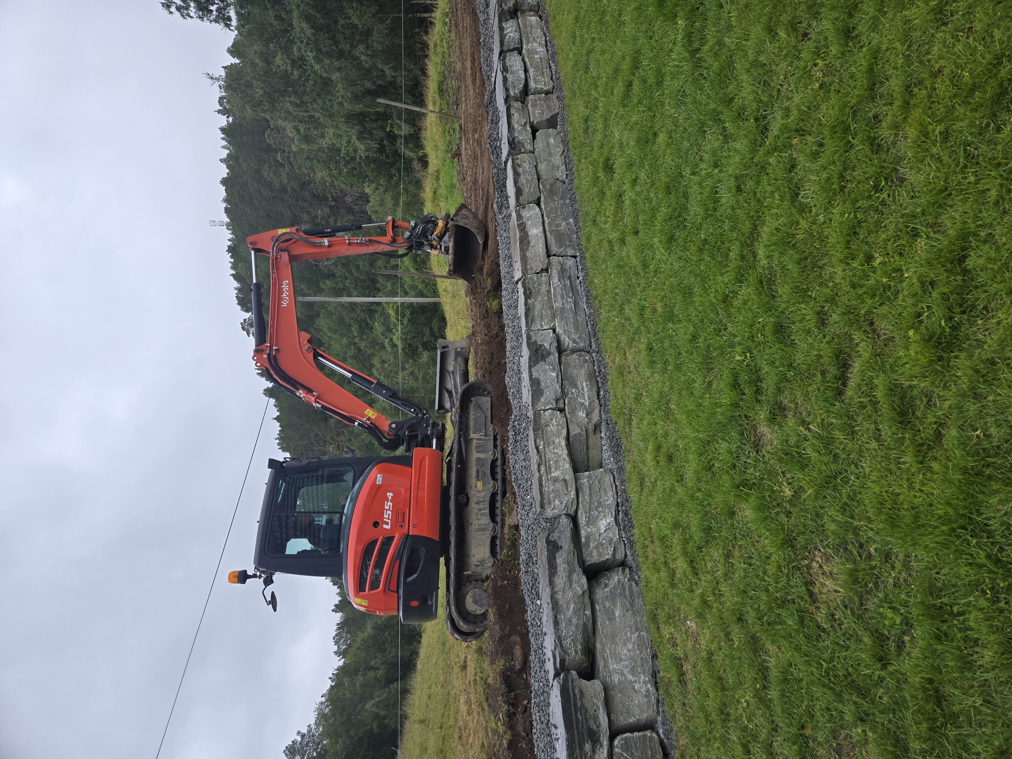Kubota u55-4 gravemaskin
