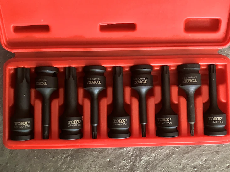 Torx-hylsyt t-70 - t-20