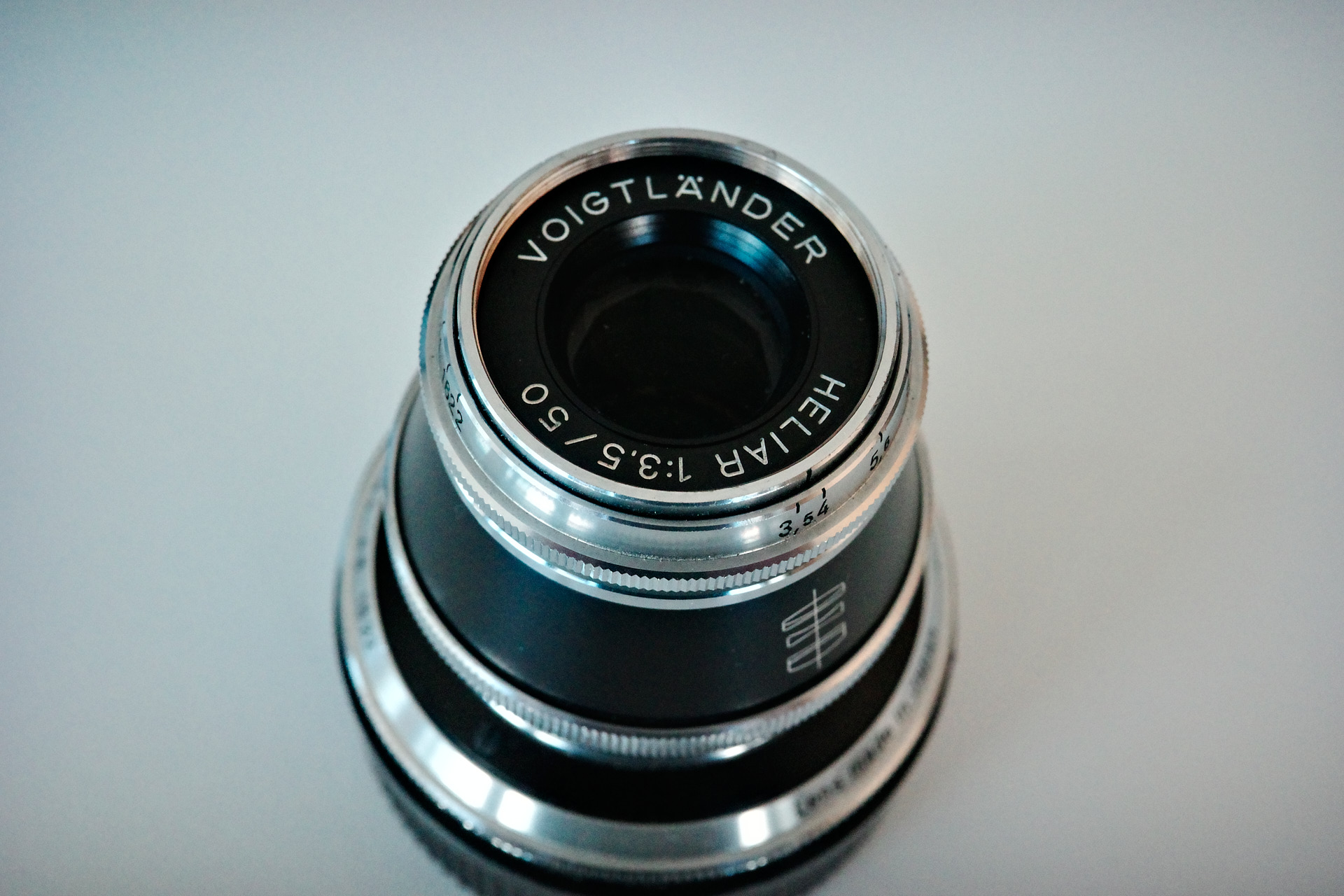 Voigtländer heliar 50 mm f/3.5