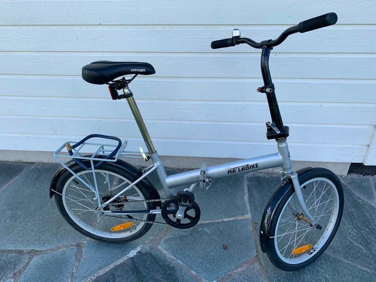 Ihopfällbar cykel