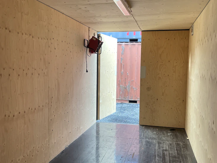 Isolerad 20 fots container uthyres