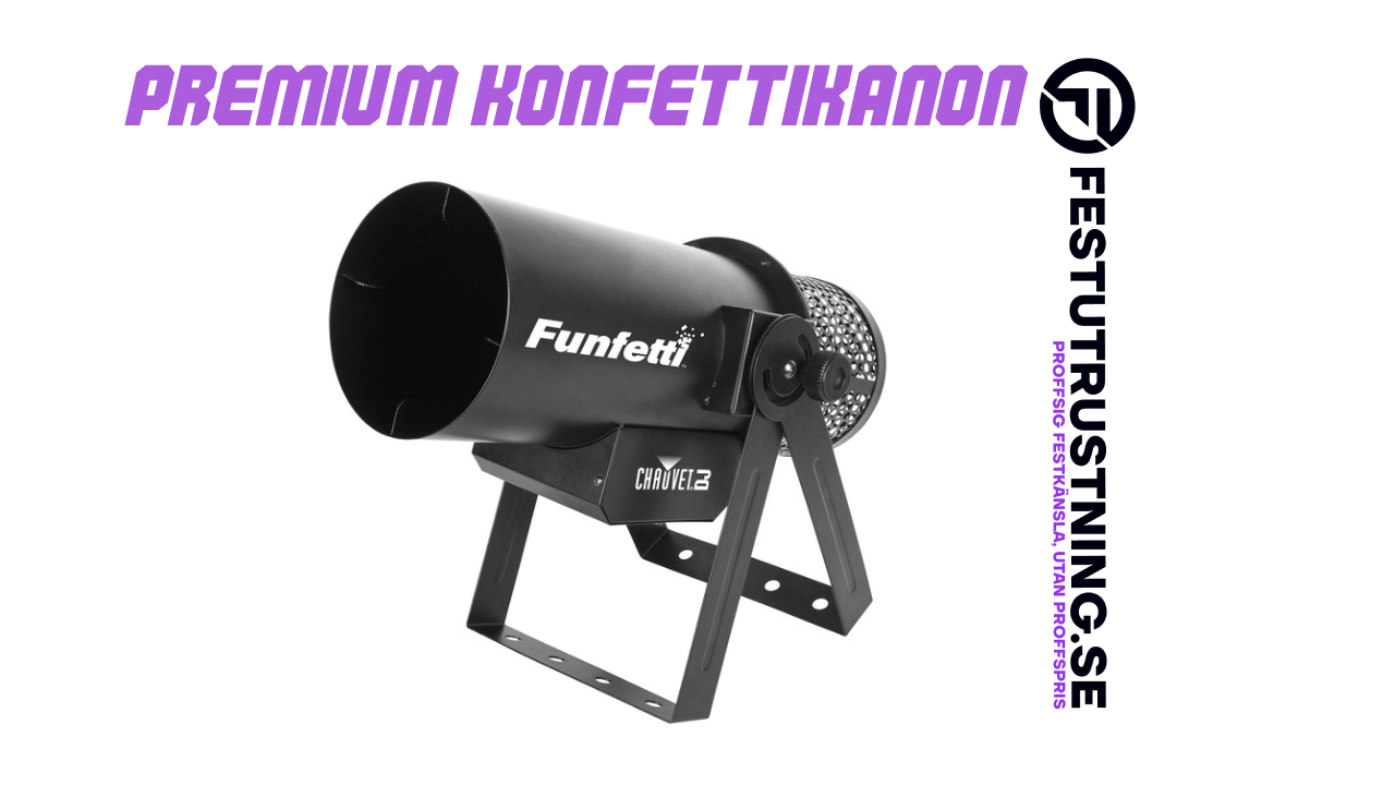 Premium konfettikanon