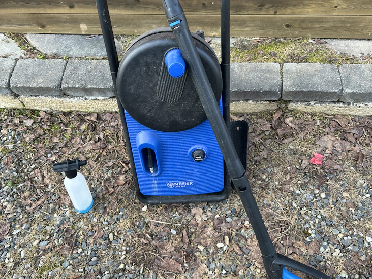 Nilfisk høytrykkspyler.