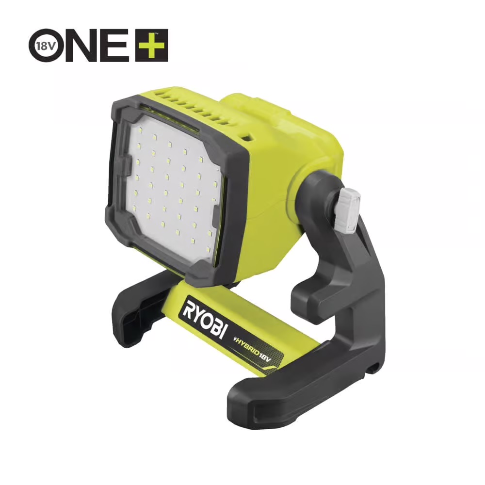 Ryobi one+ 18v led flomlys / arbeidslys (rlfd18-0)