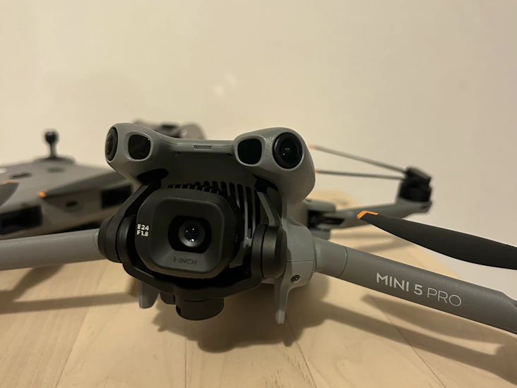 Dji mini 5 pro drone 1 inch sensor with extra extended battery