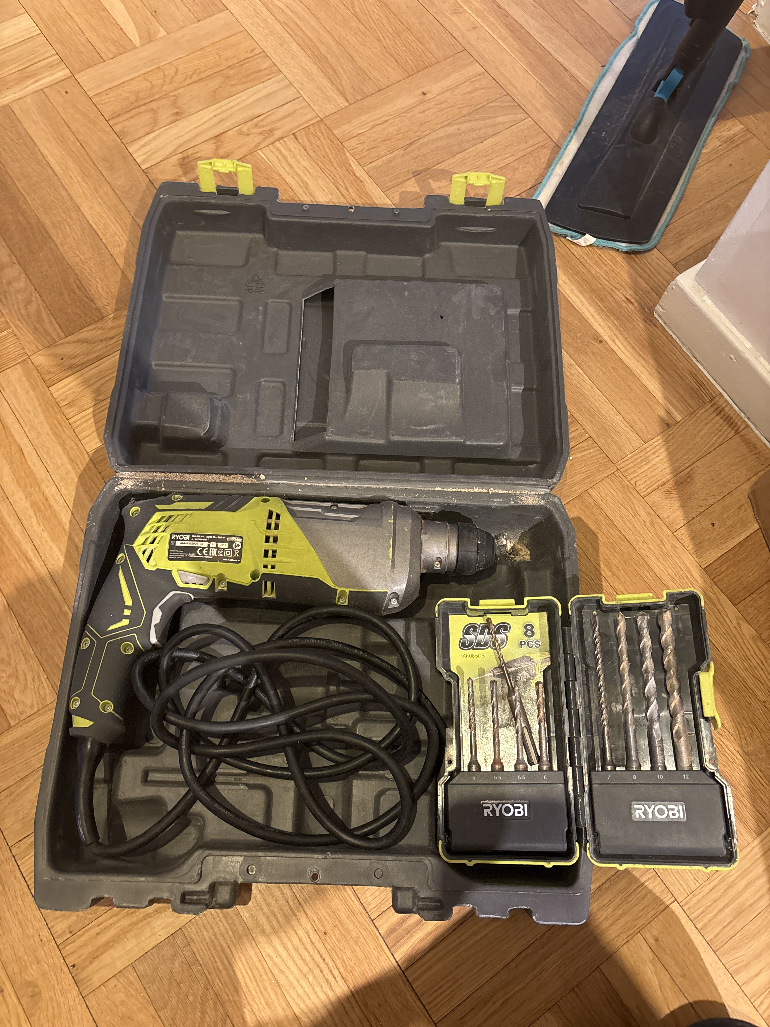 Borrhammare ryobi ink sds borrar