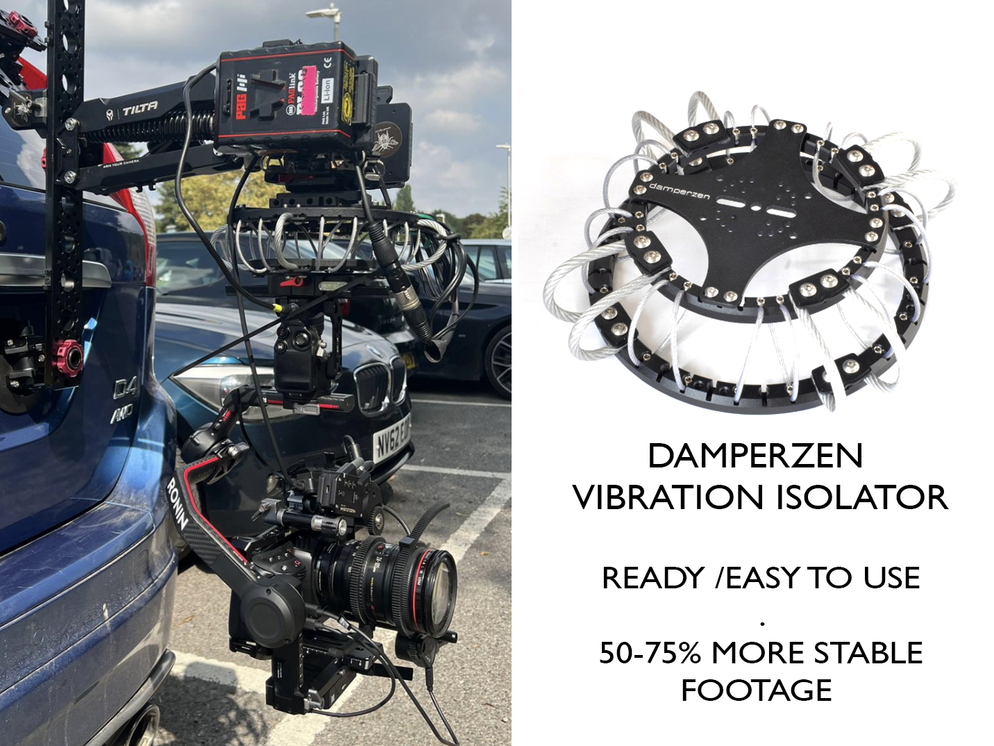 Tilta  hydra  alien car rig, with vibration isolator custom