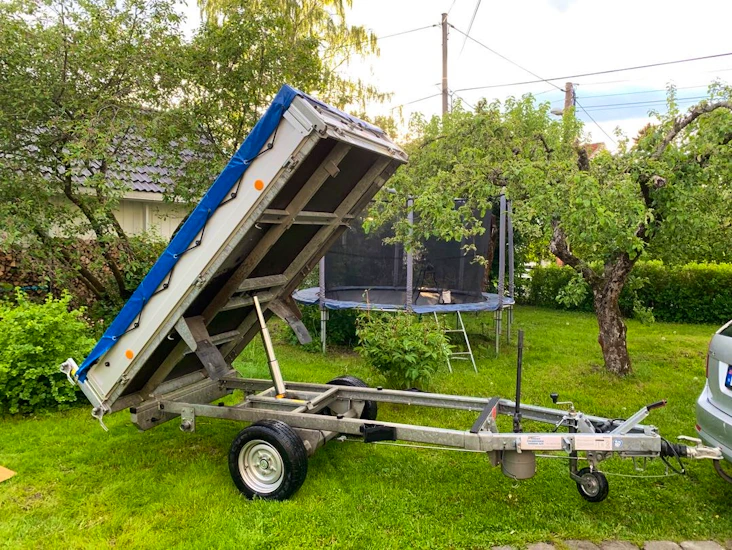 Tilhenger med tipp, tipphenger