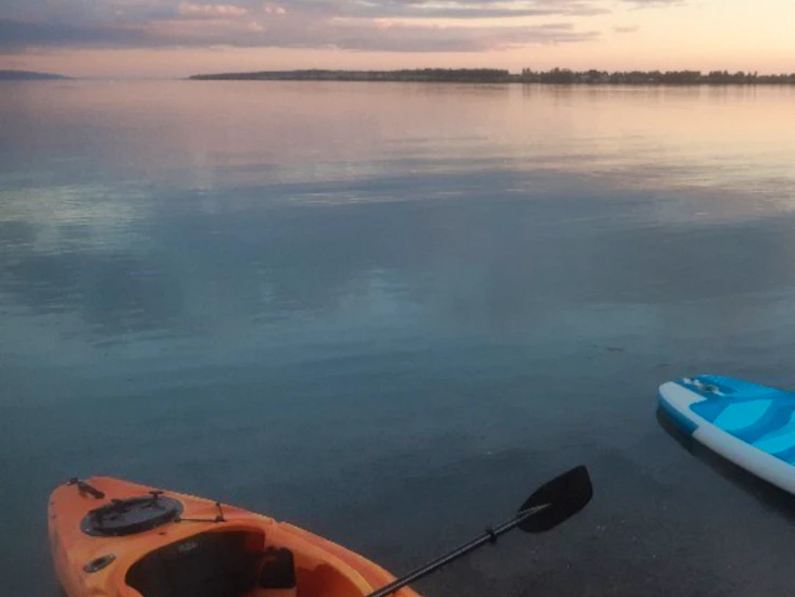 Kajak för en person.