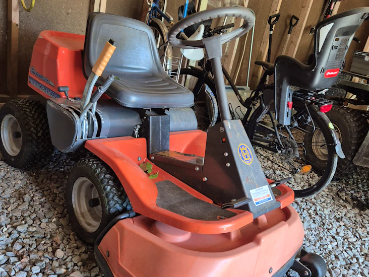 Åkgräsklippare, bensin