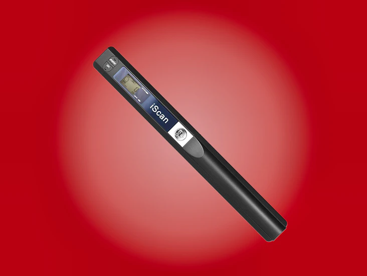 Handheld portable scanner + memory card 900dpi