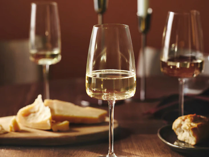 12 stk dyrgrip hvitvinsglass