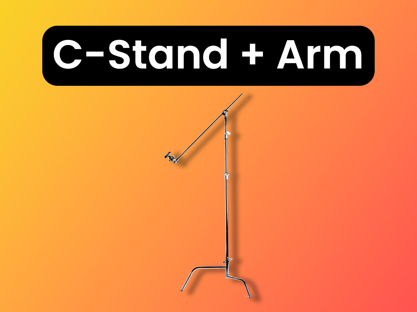 C stand + arm
