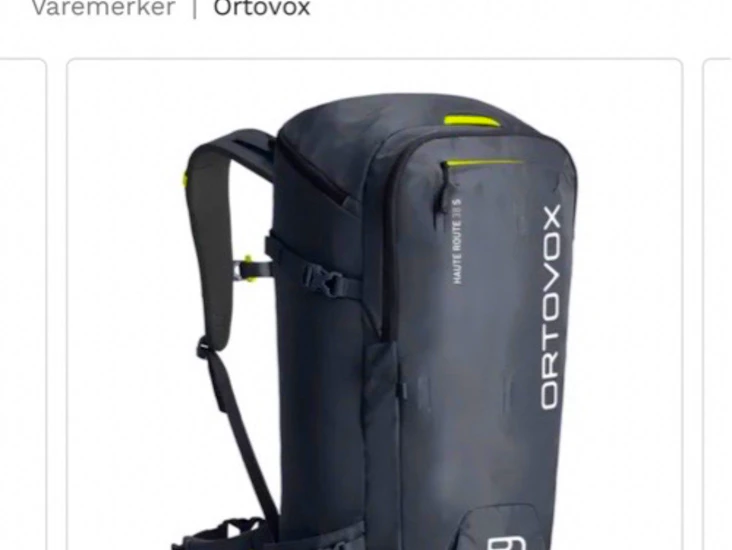 Skreddsekk dame fra ortovox