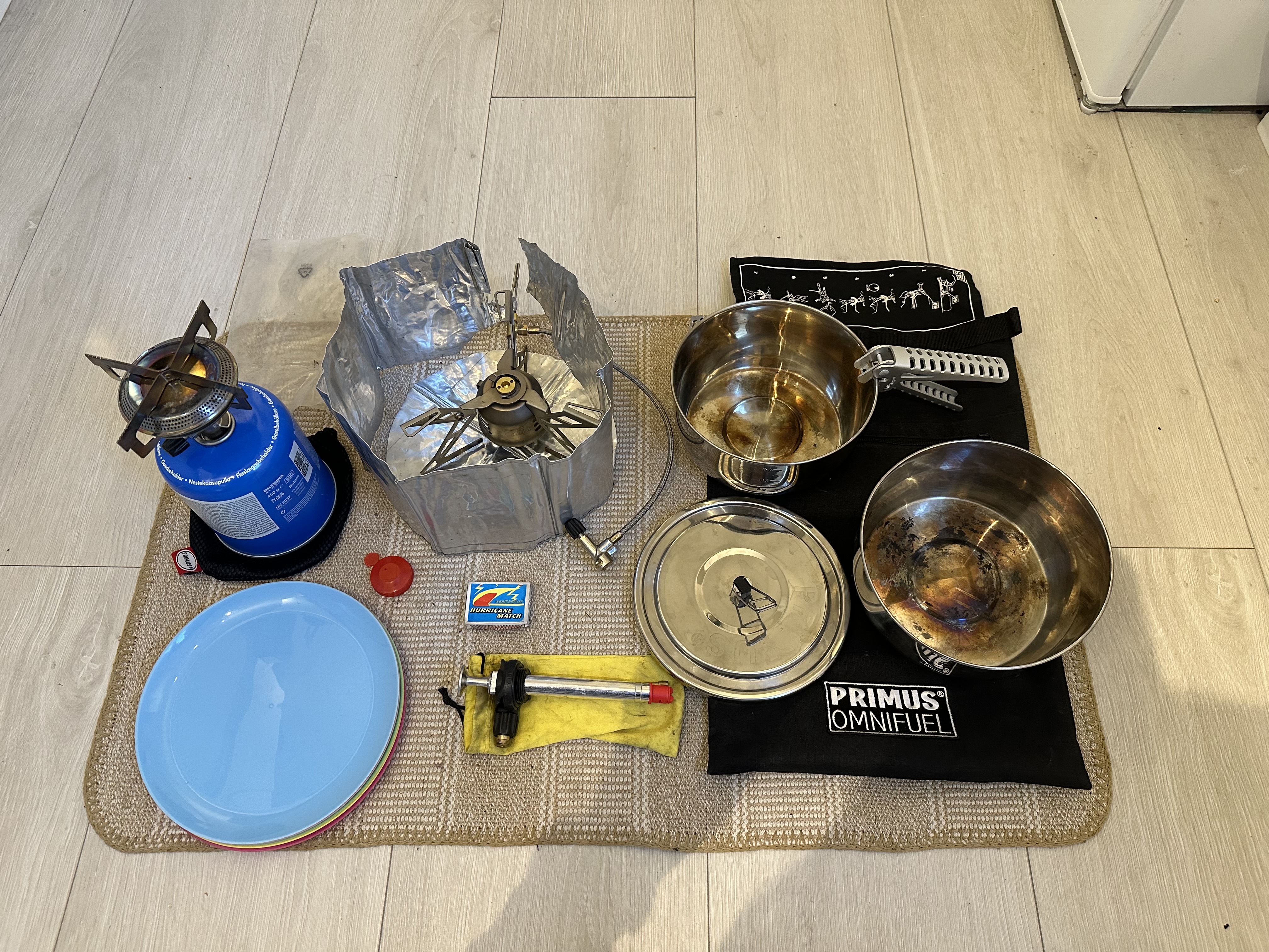 Primus omnifuel med tilbehør