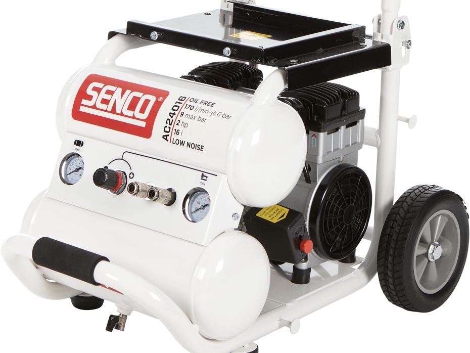 Kompressor, tryckluft, arbetskompressor, tystgående