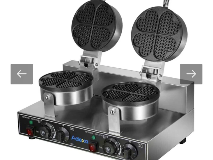 Professionellt våffeljärn