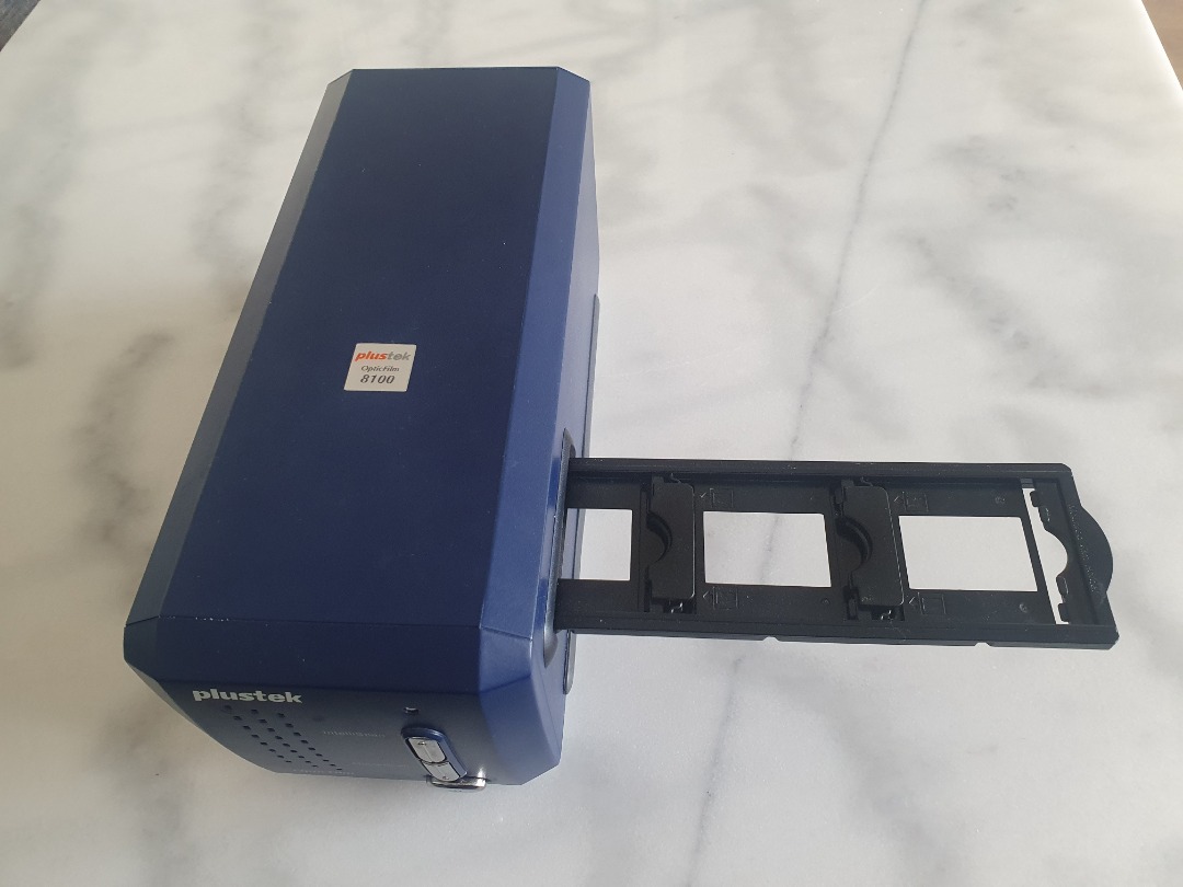 Dia- och negativskanner, opticfilms 8100