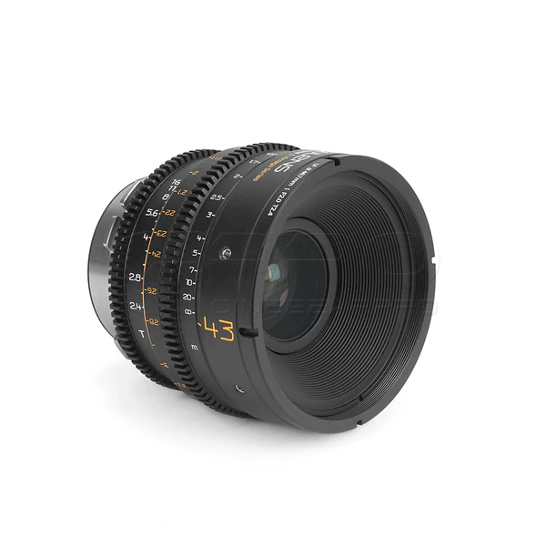 Dulens apo mini prime 43mm t2.4 lens canon ef mount + adapter for sony e or canon rf fx3/6/9 c50/c70/c80