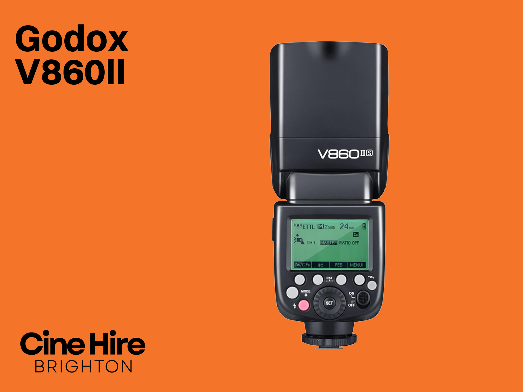 Godox v860ii canon speedlite flash