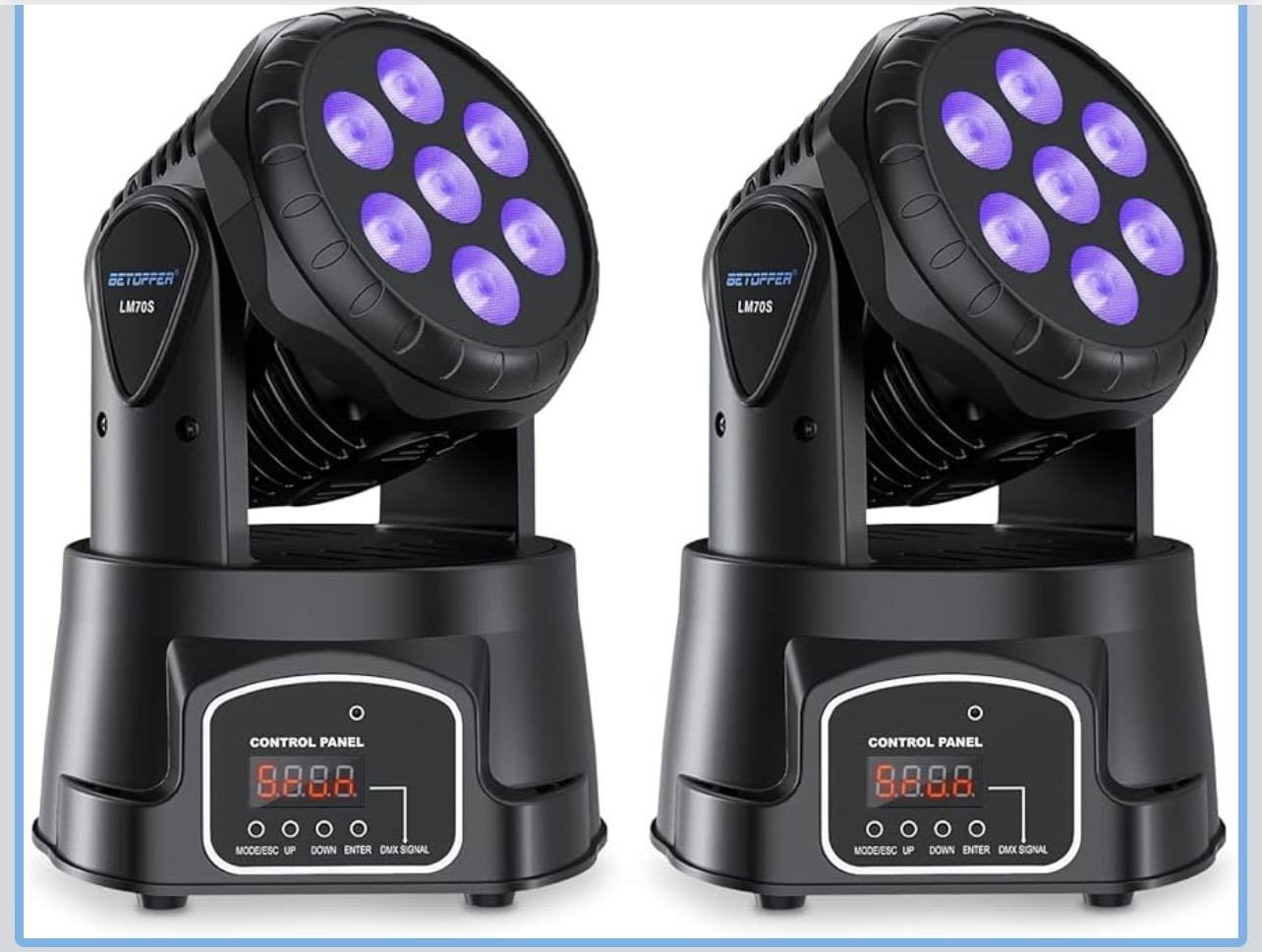 2x stage light 