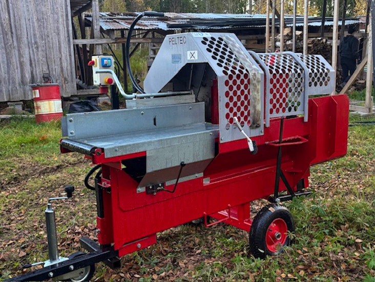 Vedmaskin 400v peltec 550