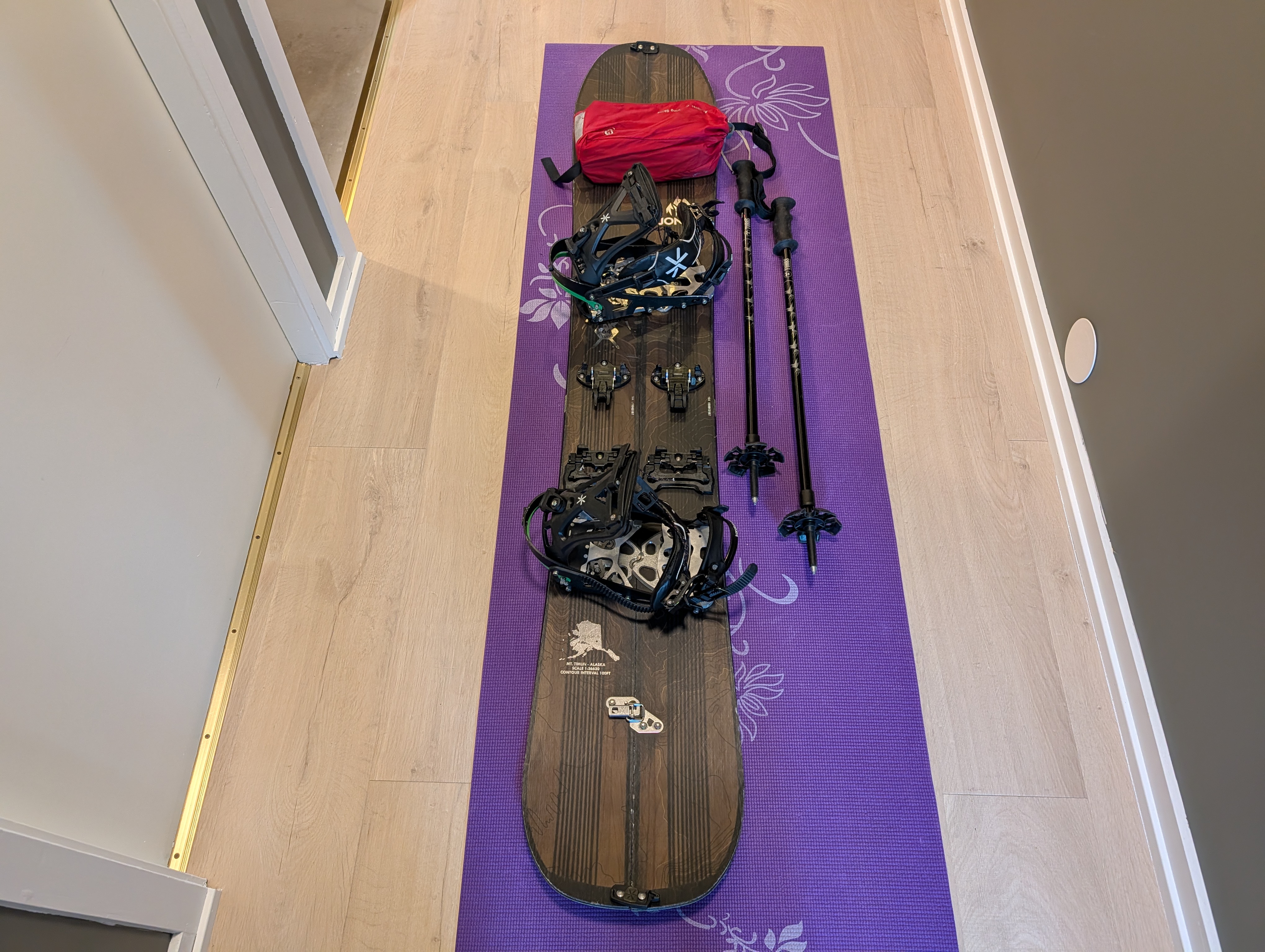 Splitboard pakke