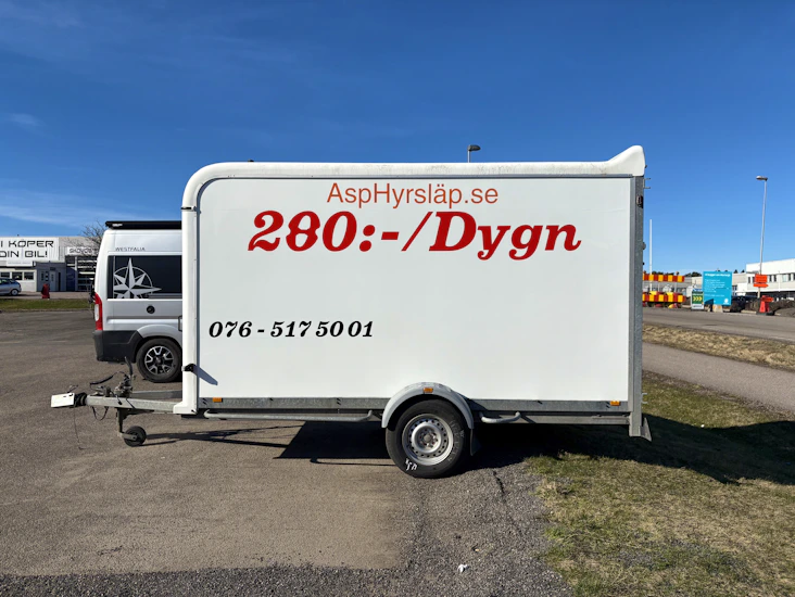 Skåpsläp (stor) 11 kubik