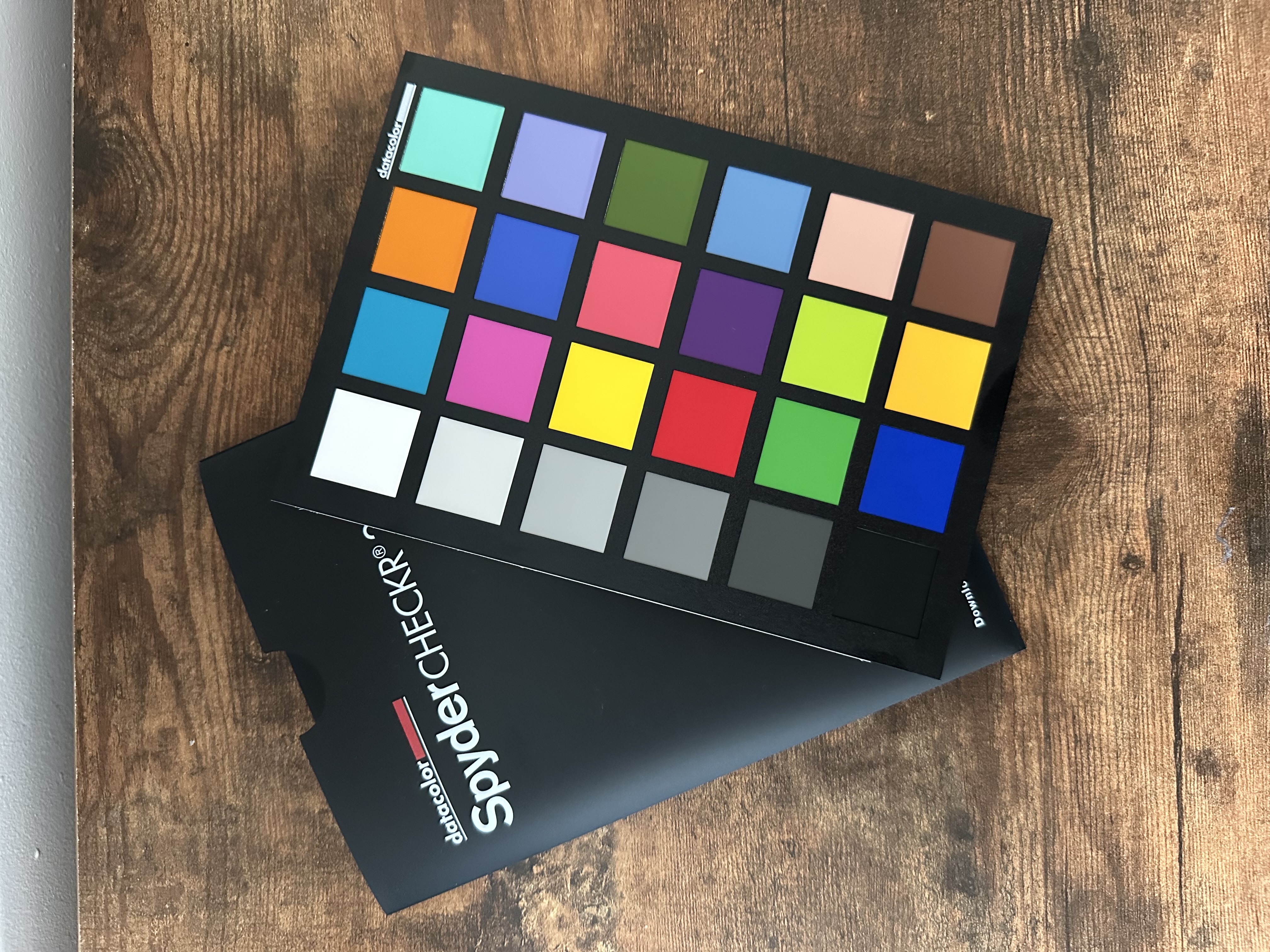 Colour checker / macbeth chart / grey card