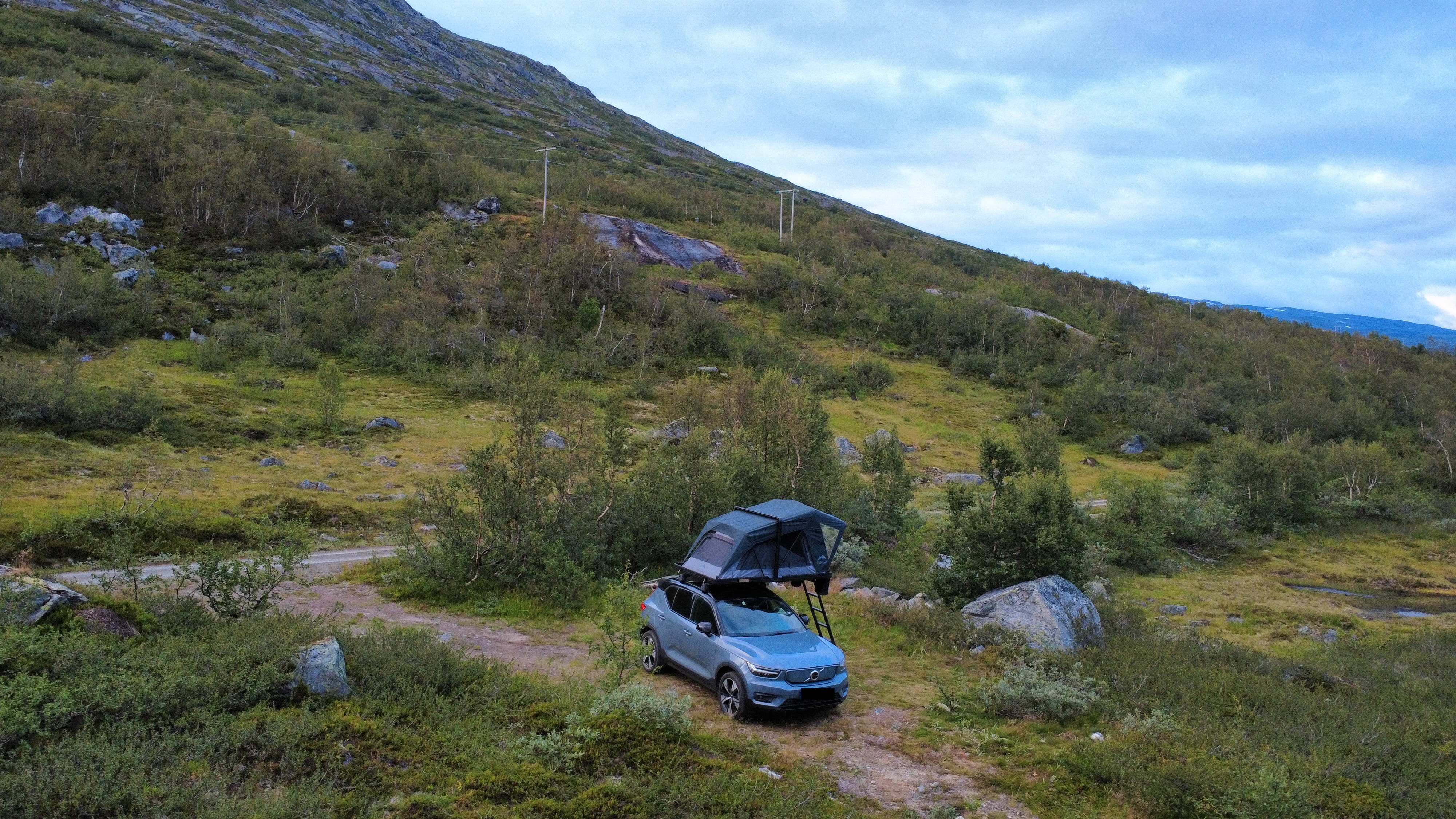 🏕 taktelt til bil – wild land summit 125 (for 2 personer) – leies ut!